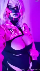 What s going on here petite young boobs teen egirl cosplay fit bigtits part 1