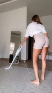 Cleaning house routine fyp bigass bigtits faketits routine squirt pee