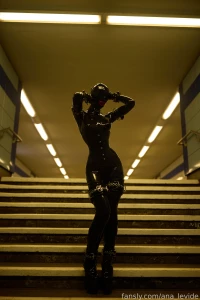 Ugh i felt so pretty fyp photography fetish latex catsuit publicfetish part 14