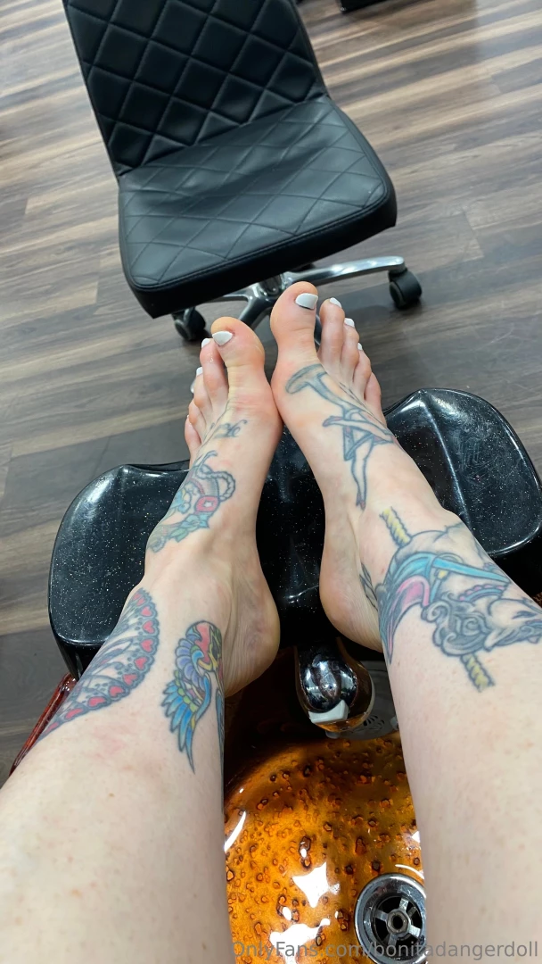 Fresh pedicure today 