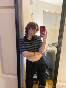 New crop top new bra combo 3 and you gotta love a dirty mirror pic part 2