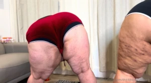 Two hot fatties stretching is definitely better than one part 19