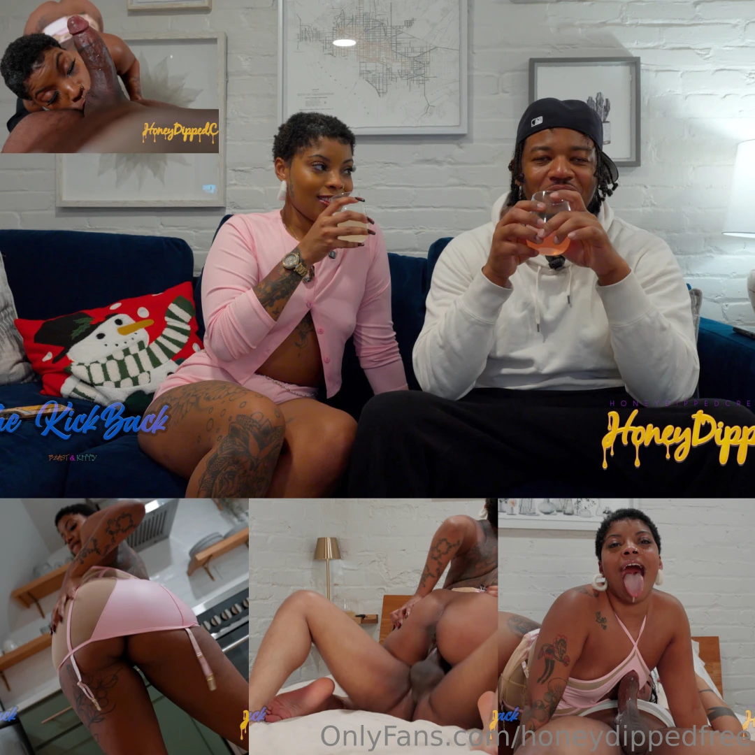 Interview turned hot amazing sex turned into a very messy creampie amp 