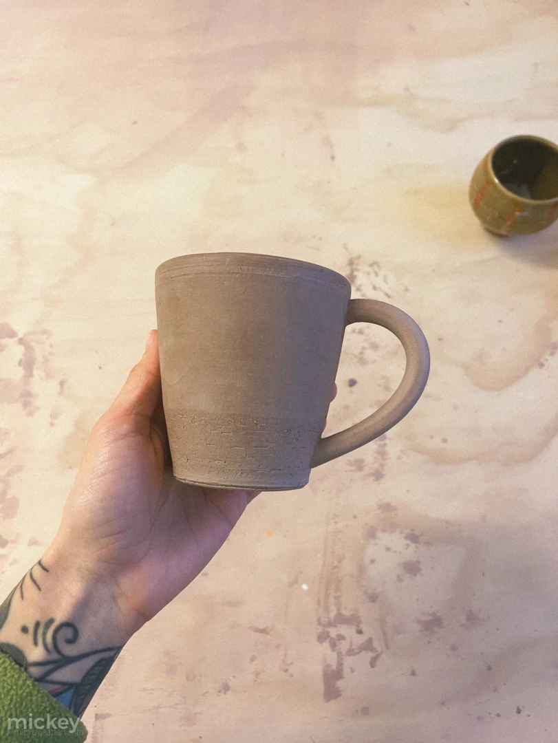 Trying to simplify my forms as my surface design amp glazing becomes 