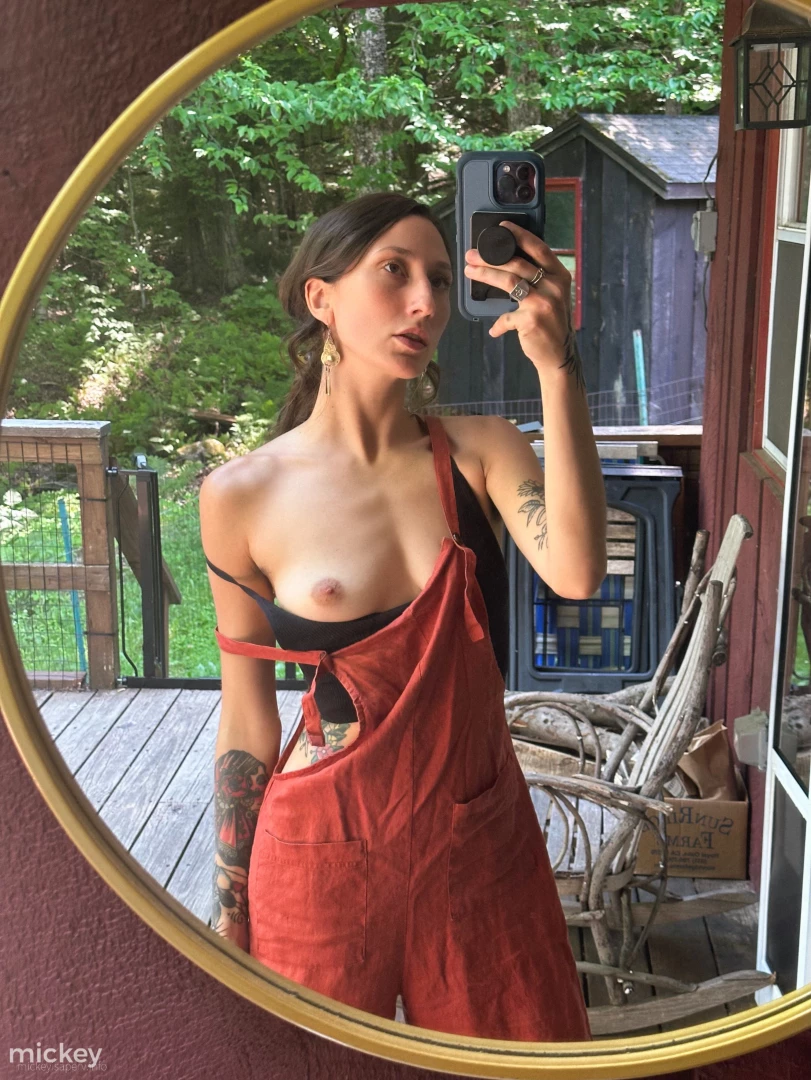 Can t beat thrifted linen overalls amp - 