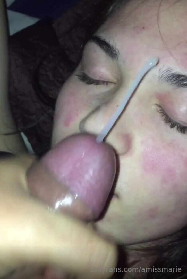 The face of this bitch dominated by my cock and all my cum i know you 