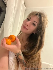 Since i want to look good i try to get vitamins often through fruits