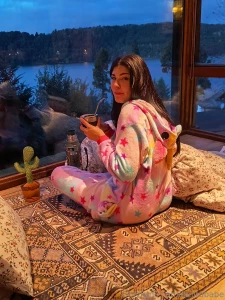 Nunca viste un unicornio tomando mate siempre hay una primera vez y me