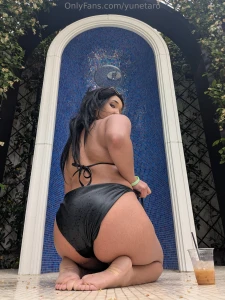 Wet bikini butt need i say more