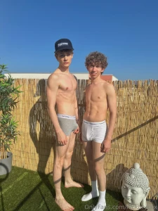 Swipe to pull down our pants check out noahbryce