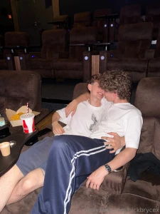 Public cinema sextape