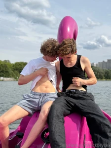 Sweet day on the water with noahbryce