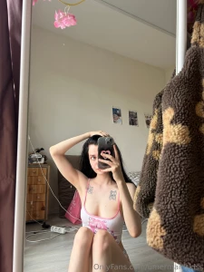 Feeling soft and playful in pink who s ready to vibe with me in this