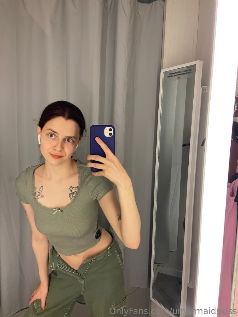 Fitting room chaos or flirting room energy 