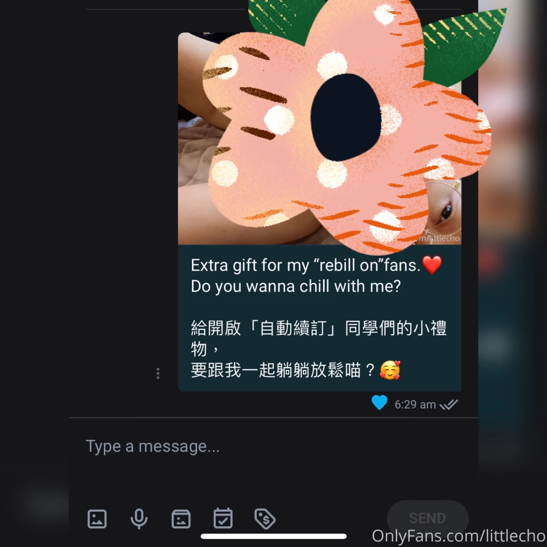 All of my rebill on fans will receive 1 3 free dms of uncensored pics part 2 