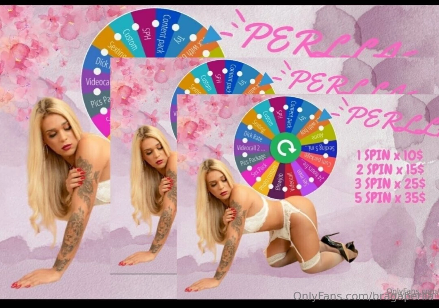 Daddy let s play roulette hot prizes today could be your lucky day 