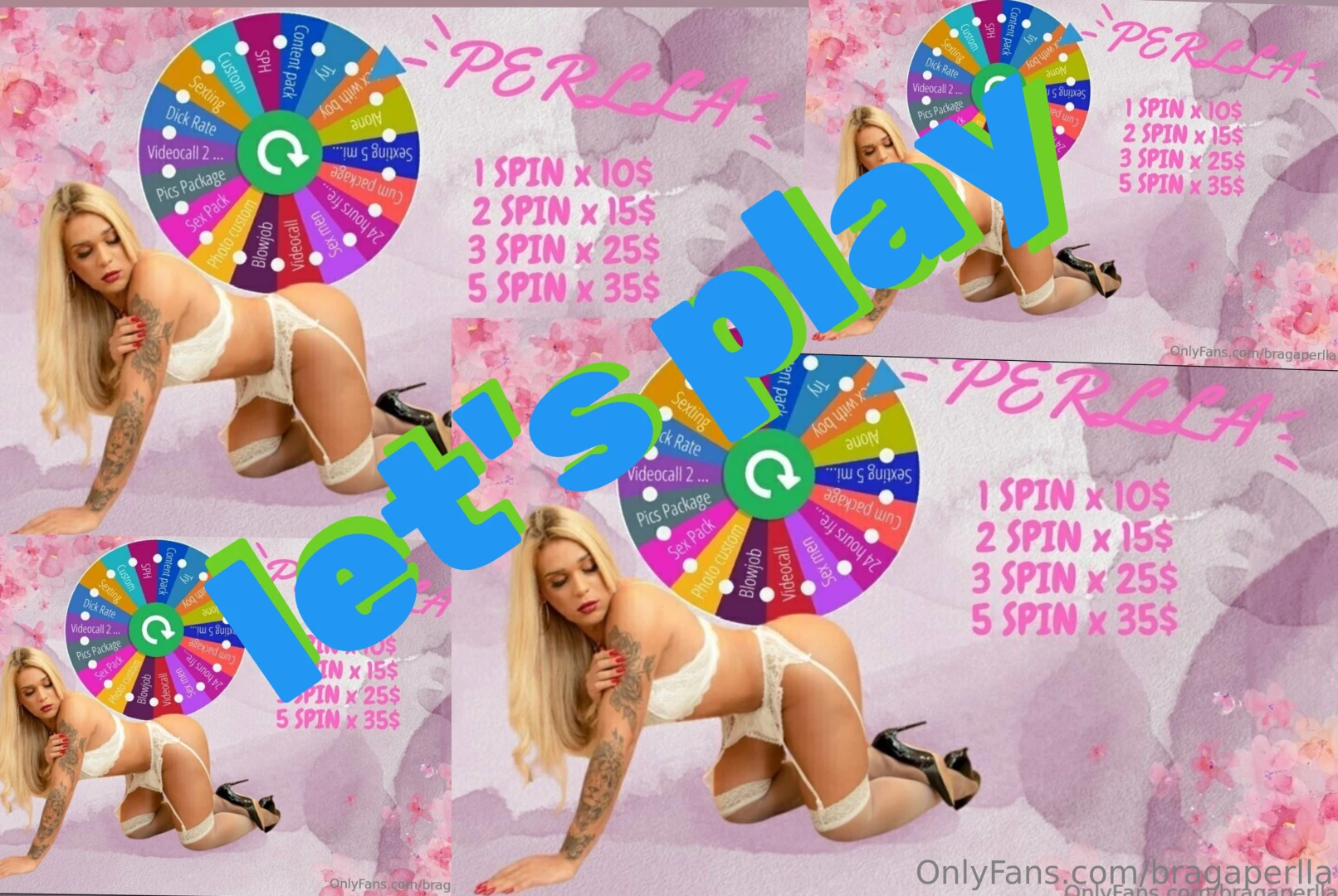 Play play with me active roulette full hot and horny prizes baby 