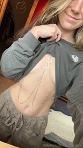 I got some fun new nipple jewelry watch me show it off