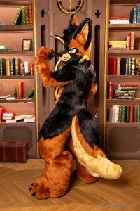 You guys get the first sneak peak into my new suit made by furmomy part 1