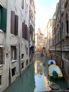 In venice and it s so beautiful it s literally picture perfect what s