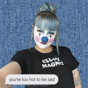 Did a terrible clown look this week so here is my redemption