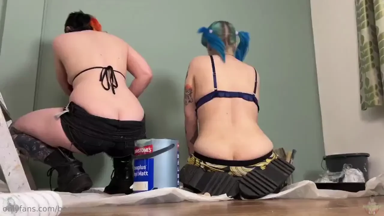 Buttcrack diy clowns- two ditsy clowns are doing diy at your house 