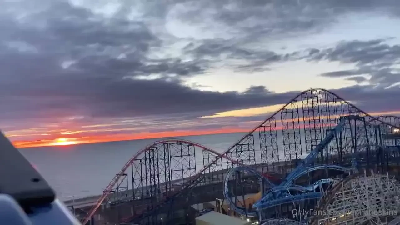 Sunday funday - what a beautiful sunset whilst on the big one 