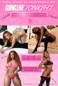 Y all do not want to miss this livestream tonight