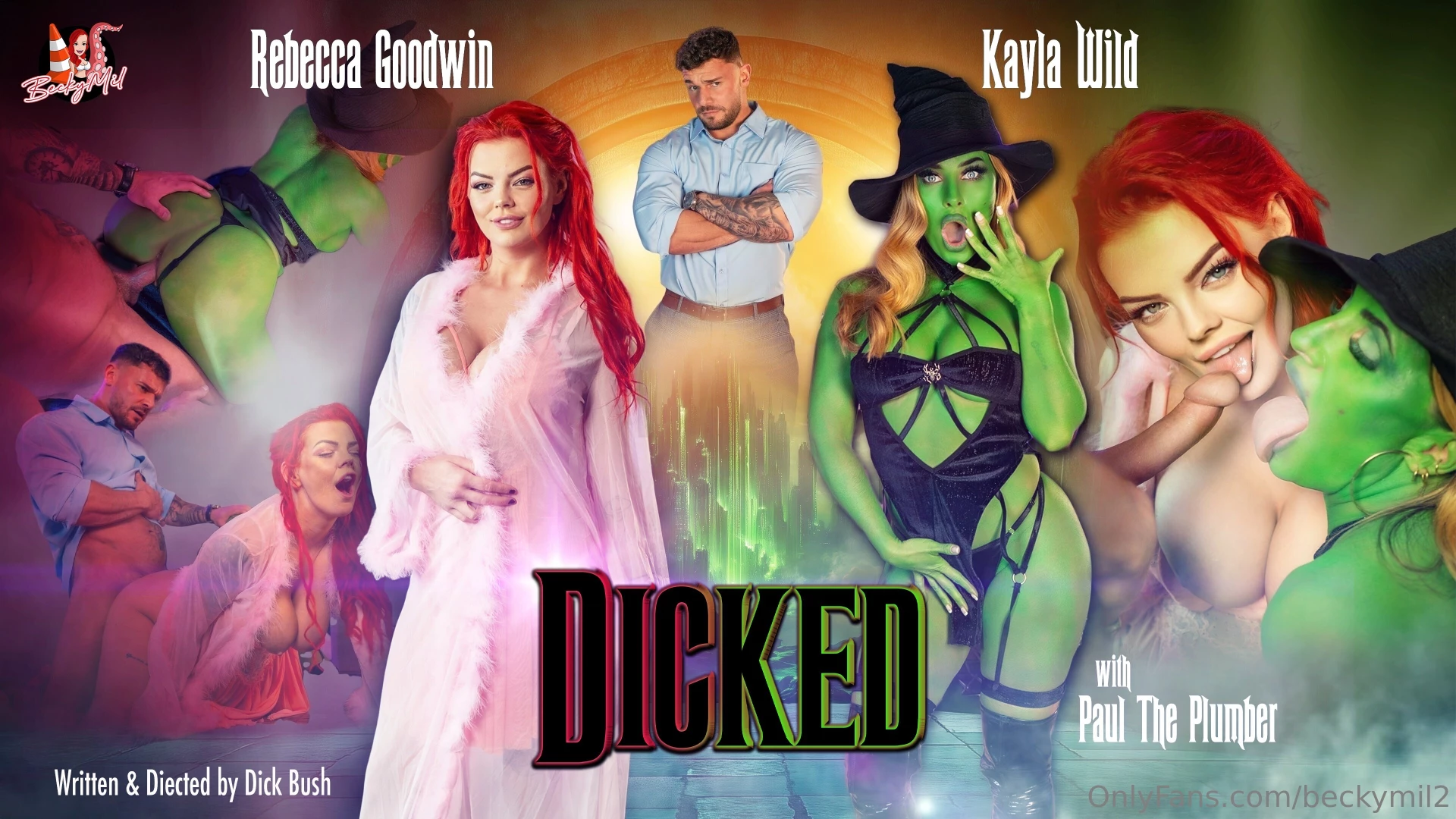 Dicked - my wicked musical parody featuring kayla wild and 