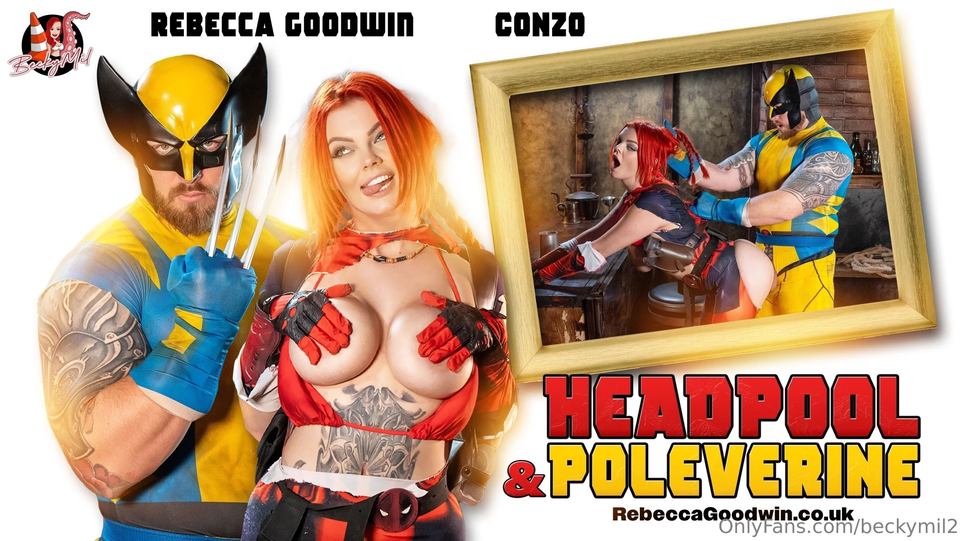 Headpool amp polverine featuring conzo03 head over to beckymil911 to 