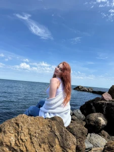 What do you think about when you look at the sea