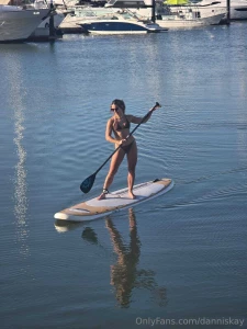One of my favorite water activities - paddle boarding with the gators