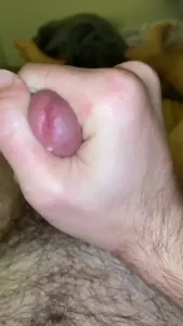 Late night cum explosion in my bed haha