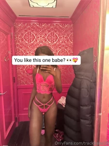 I m shopping for new lingerie babe do you like this pink one