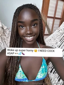 Woke up craving real bad send me a dm of urs if you re up