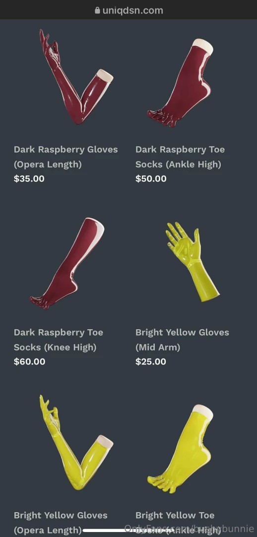 I adore these latex toe sock and glove sets give me a gift and i ll 