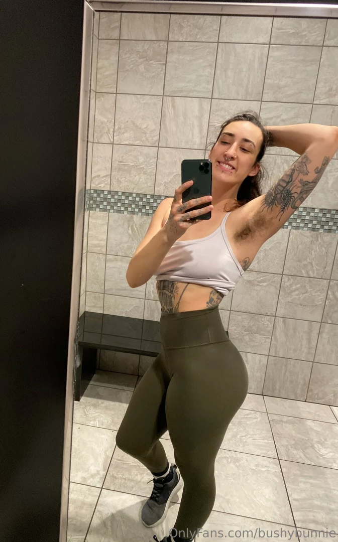 Gym selfie p 