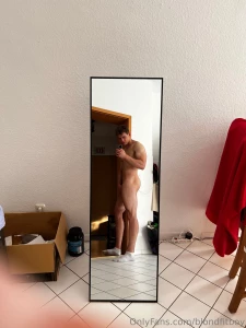 I love walking around completely naked