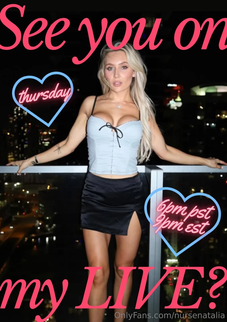 Yep i m back who will i see thursday i have some new things planned 