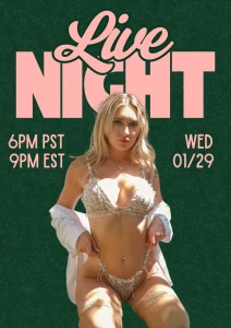 Be ready for me tomorrow