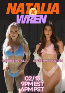 You guys have been begging us for it chemwithwren and i will be live