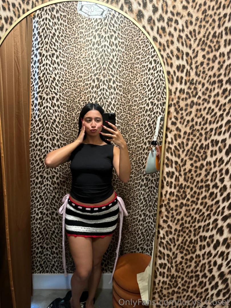 Thrifting at a new boutique that opened nearby so far i love 