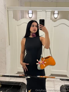 My simple yet cute outfit for my company party fancy dinner called for part 1