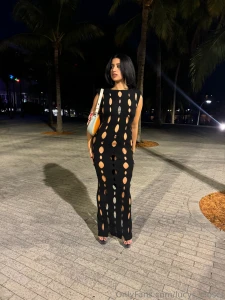 Wore this incredible beautiful luar dress last weekend and i was part 2