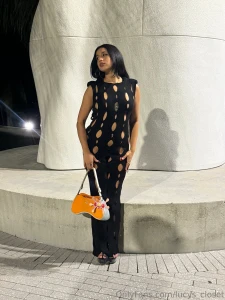 Wore this incredible beautiful luar dress last weekend and i was part 1