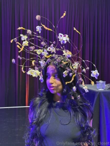 Taking flower crowns to a whole new level created by a super talented