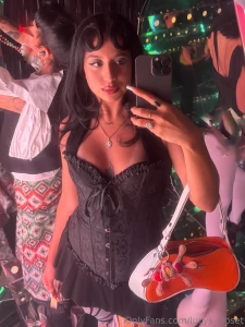 Went to a circus themed event and it was so cool you can t see but i