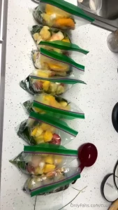 Smoothie prep this week part 1