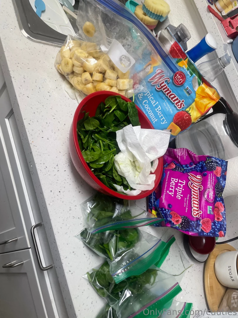 Smoothie prep this week 