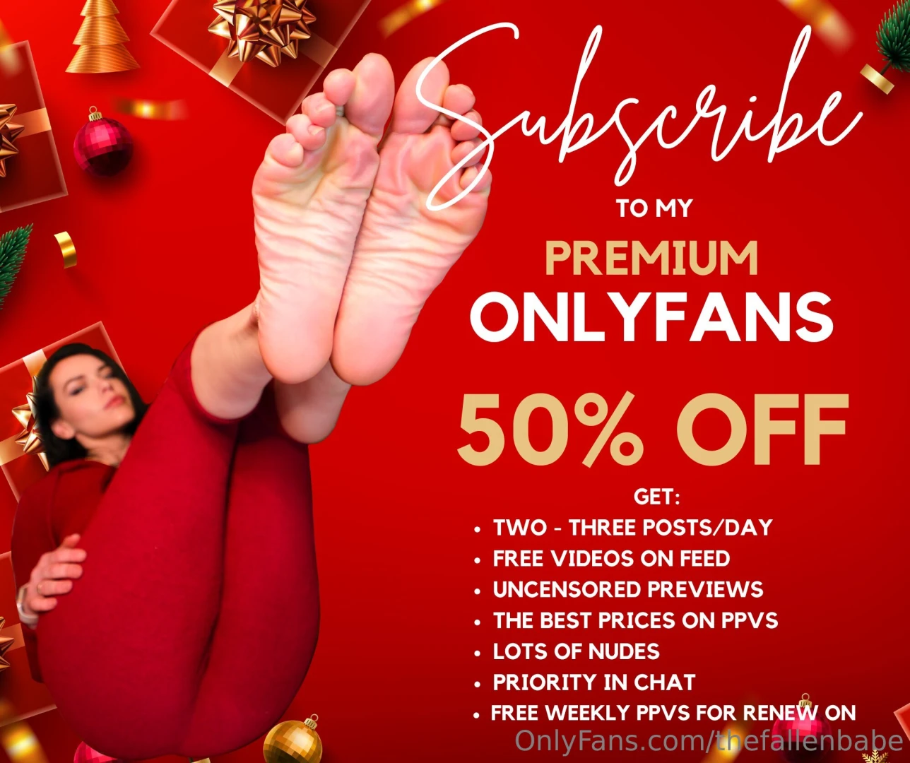 Your christmas present is here have yourself a hot and kinky christmas 